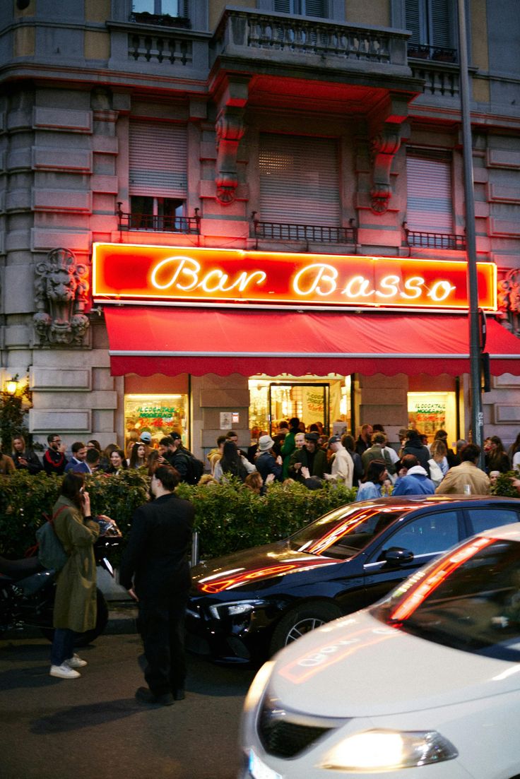 Bar Basso - aperitivo milanese