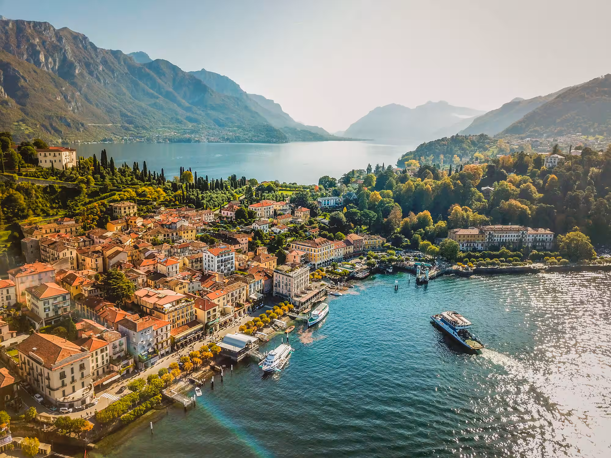 Lago di Como in giornata da Milano
